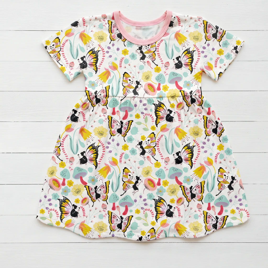 Wonderland S/S Dress