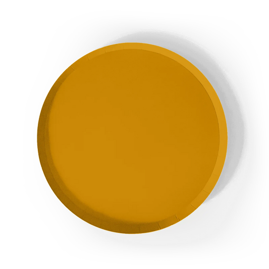 Yellow Paper Party Plate (8pcs)