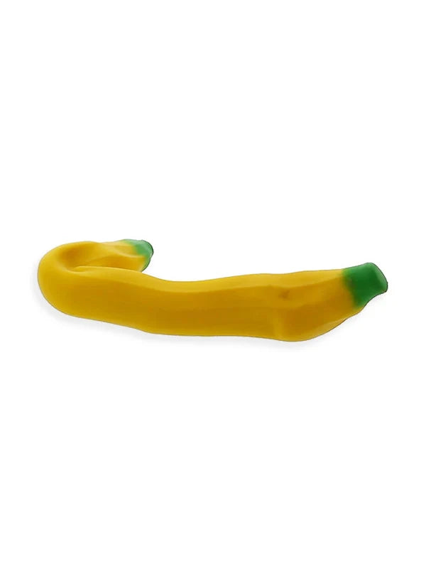 Squeesh Yum Buh Nay Nay Sand Filled Banana Squishy | Stretchy Sensory Toy