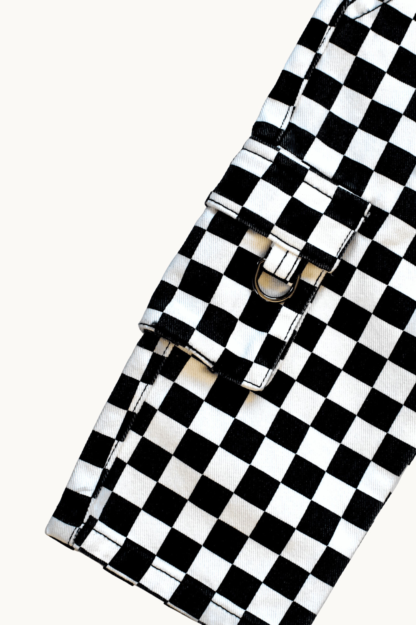 ZIGGY DENIM - BLACK CHECKERS