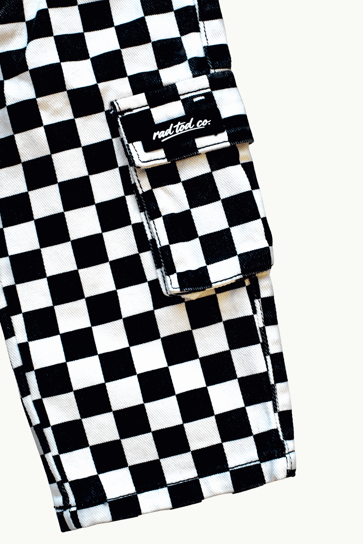 ZIGGY DENIM - BLACK CHECKERS