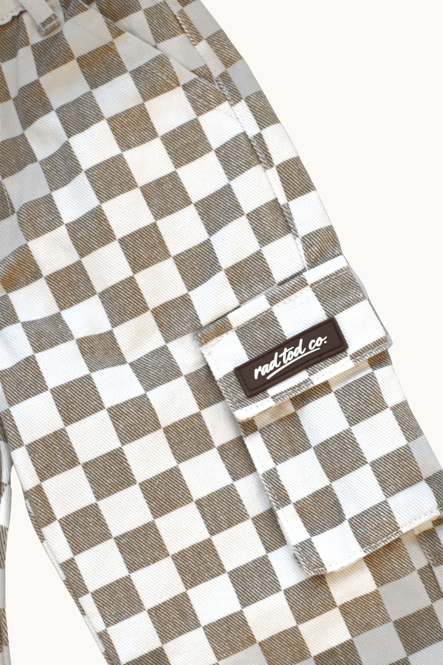 ZIGGY DENIM - OAT CHECKERS